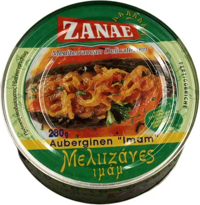 Produktbild von Auberginen Imam Zanae Traditionelles griechisches Fertiggericht 280g