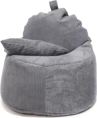 Produktbild von Ecopuf - Sitzsack Bean Bag mit Füllung, aus Cord, mit Kissen, Yoko Sz04