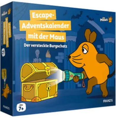 Produktbild von FRANZIS 67169 - Die Maus Escape-Adventskalenders mit der Maus. Für Kinder ab 7 Jahren.