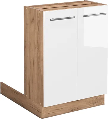 Obrázek produktu pro Kuchyňský ostrov Vicco Fame-Line Bílá vysoký lesk 60 cm bez pracovní desky, Model 38628