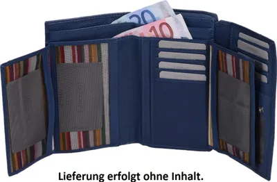 Produktbild von Wortmann' Damenlangbörse, LEMONDO d.blau