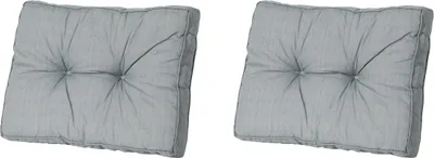 Produktbild von Madison - Florance Rückenkissen Basic grau - Ca. 43x73 cm - 2er-Set