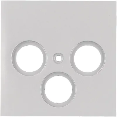 Produktbild von Unitec Abdeckung SAT-Antennendose Melbourne, silber
