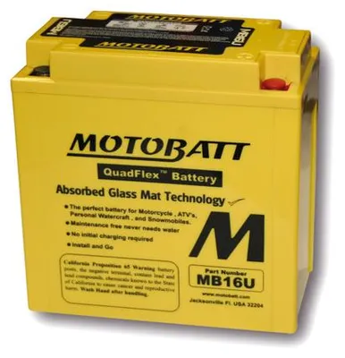 Immagine prodotto di Batteria ricaricabile MOTOBATT MB16U