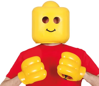 Productafbeelding van Superheldenmasker, avonturenfiguur, speelgoed, grappig accessoire voor carnaval, maskerade, geel en rood, accessoire met een glimlach, leuk partyaccessoire, kleur: geel