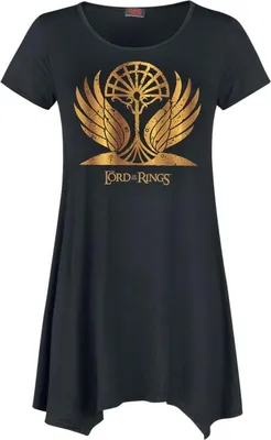 Produktbild von Der Herr der Ringe T-Shirt Damen Golden Wings schwarz XXL
