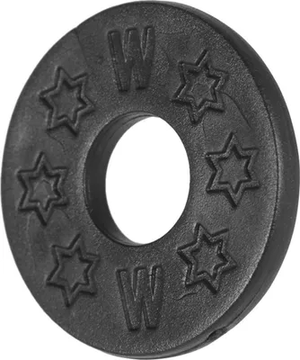 Image de 10 pièces de boucles de sangle de guitare blocs de caoutchouc antidérapant pièces accessoires pour guitare acoustique / basse E