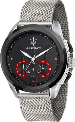 A product shot of a Maserati watch.