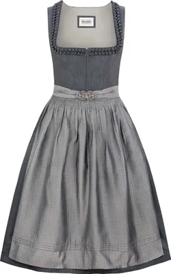 Produktbild von Dirndl Moana 75cm Länge grau 38