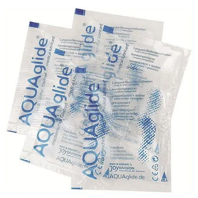 Zdjęcie produktu dla Joydivision Aquaglide - Neutralny Lubrykant Na Bazie Wody, Monodoza 3 Ml
