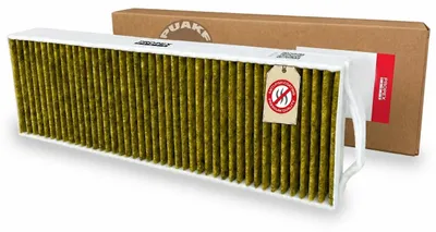 Image de 4 filtres à charbon actif de qualité supérieure pour les hottes BORA