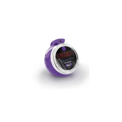 Immagine prodotto di Radiosveglia METRONIC Pop Purple FM USB proiezione doppia sveglia