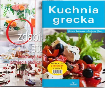 Produktbild von Pakiet: Ozdabianie stołów + Kuchnia grecka