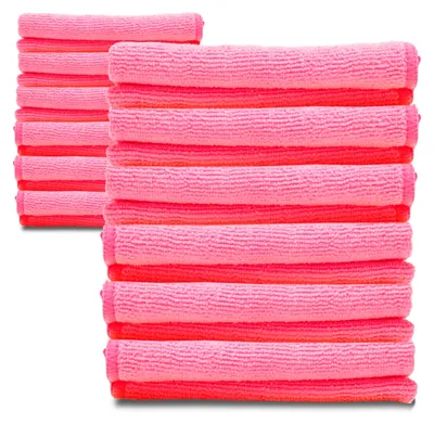Zdjęcie produktu dla Ściereczki Z Mikrofibry Ih Rakun 30X30Cm 24Szt Czerwona Pizza Box All