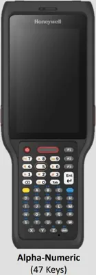 Produktbild von Honeywell CK62, 2D, 10,5cm (4''), Alpha, RTC, hot-swap, USB-C, BT, WLAN, Android, Kit (USB), GMS