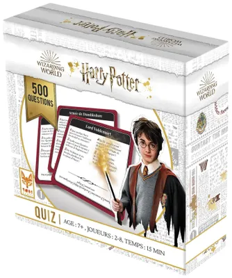 Zdjęcie produktu dla Gra karciana Harry Potter Quiz 500 pytań *wersja francuska*