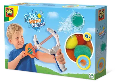 Produktbild von SES Creative 02315 Splash Wasserballschleuder 12 Wasserbomben Wiederverwendbar, Ballwerfen, 5 Jahr(e)