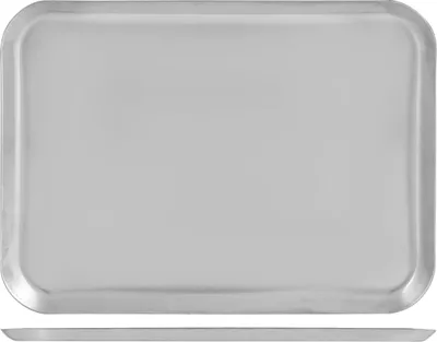 Produktbild von Rechteckiges Gebäckblech aus Edelstahl cm23x16,5