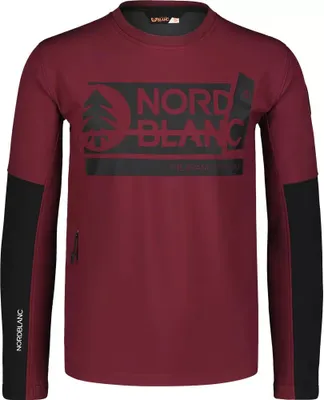 Zdjęcie produktu dla Męska kurtka softshellowa NORDBLANC DECOMPONATE NBSSM7644 BURGUNDIA rozmiar: XXXL
