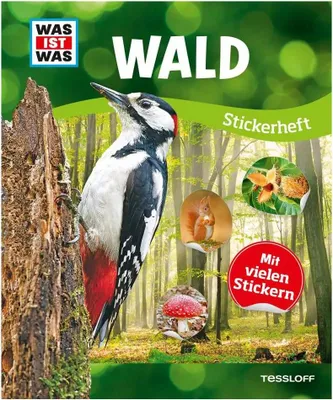 Produktbild von WAS IST WAS Stickerheft Wald