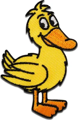 Produktbild von Mono-Quick Die Maus Ente - Aufnäher, Bügelbild, Aufbügler, Applikationen, Patches, Flicken, zum aufbügeln, Größe: 7 x 4,8 cm