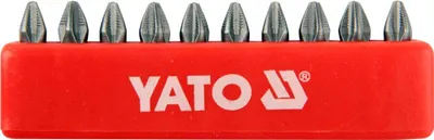 Image de Coffret de 10 embouts 1/4" (6,3 mm) PH2x25 mm