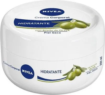 Obrázek produktu pro Nivea Hydratační tělový krém s olivovým olejem pro suchou pokožku 200 ml