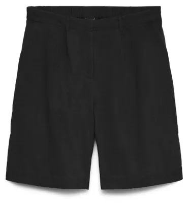 Obrázek produktu pro Vero Moda 10344940-Black / Black-S, Ženy, Dospělý, Černá, Bavlna, Povlečení, 90% Organic Bavlna, 10% Linen, Nepoužívejte bělidlo