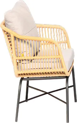 Obrázek produktu pro Křeslo Zahradní nábytek Sedadlo Veranda Lounge Terasa Balkon Venkovní čalounění