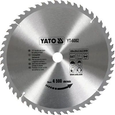 Immagine prodotto di Lama in metallo duro 350x30mm 54Z