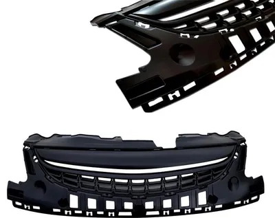 Produktbild von JOM Kühlergrill Opel Corsa D Facelift 11-14 Schwarz Frontgrill Sport Grill Neu