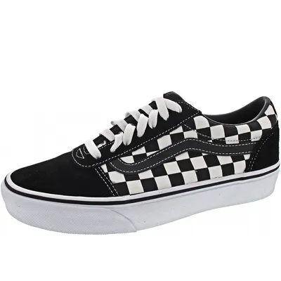 Produktbild von VANS Herren Sneaker Ward 8255-40, 8255-40.5, 8255-41, 8255-42, 8255-42.5, 8255-43, 8255-44, 8255-44.5, 8255-45 VAN-VN0A38DMPVJ1 black/true white 44.5