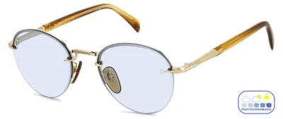 Produktbild von David Beckham DB 1173/S Gold brown horn 51/20/145 Herren Sonnenbrillen