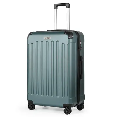 Produktbild von Hartschalen-Trolley ABS Handgepäck Koffer Rollkoffer Reisekoffer Hartschalenkoffer, mit 4 Rollen 360° Große Kapazität Trolley