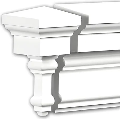 Produktbild von Profhome 482332 Stirnelement Fassadenelement Fassadenstuck