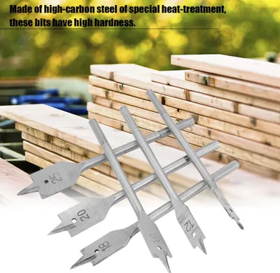 Produktbild von Spatenbohrer, Spatenbohrer, Paddelbohrer, Holzbohrer, Flachbohrer, Flachbohrer, Flachbohrwerkzeug