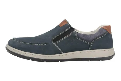 Image de Rieker Heren instapschoenen  Sportief - Blauw - Maat 47