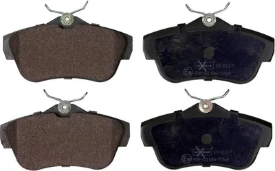 Produktbild von MAXGEAR Bremsbeläge Satz Hinten Bremsklötze für CITROËN JUMPY Kasten 19-2117