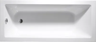 Zdjęcie produktu dla DOUBRAVA wanna prostokątna 170 x 70 x 41 cm, bez nóżek, biała