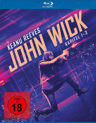 Produktbild von Blu-ray John Wick - Kapitel 1-3