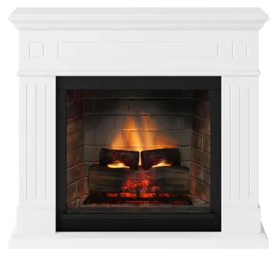 Produktbild von TAGU Larsen Elektrokamin mit PowerFlame Reinweiß