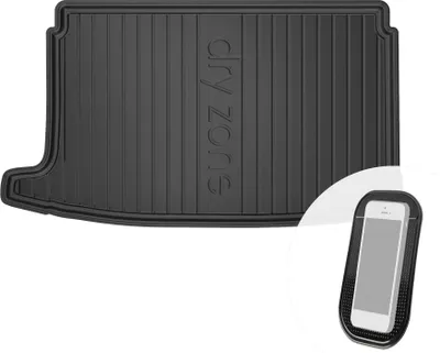 Produktbild von Gummi Kofferraumwanne Kofferraummatte passend für VW Polo V 2009-2017