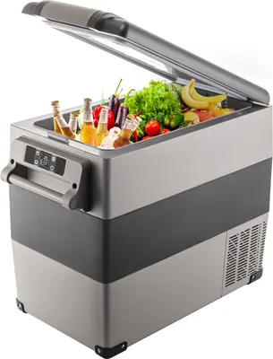 Zdjęcie produktu dla VEVOR Przenośna lodówka samochodowa 55L do samochodu i domu 220V