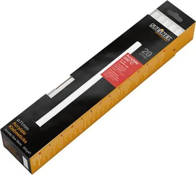 Obrázok produktu pre STEINEL 052416 - Heißklebestick, Ø 11 mm, Acrylate, transparent, 20 Stück (70110)