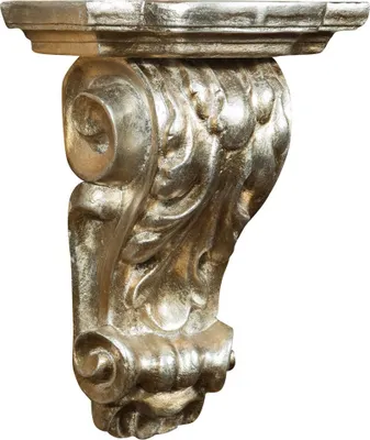 Produktbild von Barock regal 37x24x50 cm, Konsole für wandregal, Barock nachtkästchen