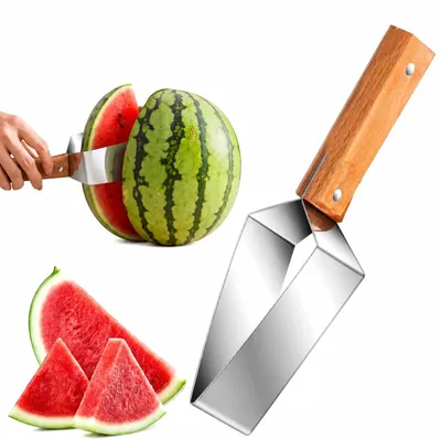 Wassermelonenmesser aus Edelstahl, kompakt, 1 Stück