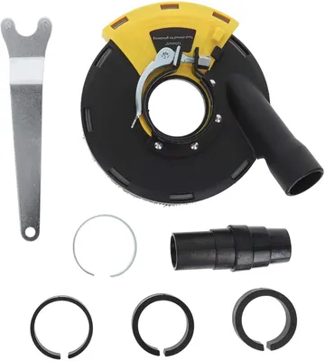 Produktbild von Tool-Elite Absaughaube für Diamantschleiftöpfe mit Bürstenkranz für