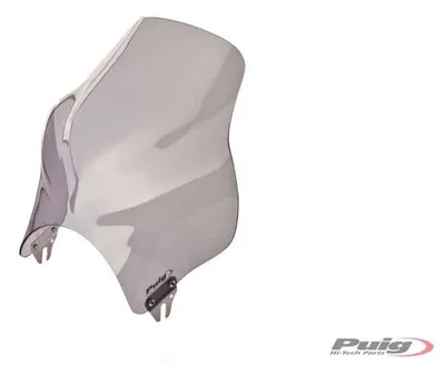 Imagen del producto de Visera Puig, color ahumado claro, de 390x355 mm, para Suzuki