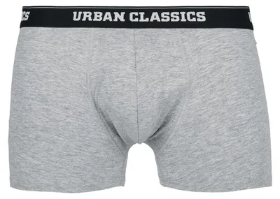 Image de Urban Classics - Boxers pour hommes (lot de 3) TN1611 (XXL) (gris/vert foncé/noir)