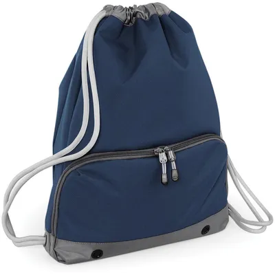 Immagine prodotto di Borsa da ginnastica Bagbase Athleisure idrorepellente FK213 (taglia unica) (blu navy)